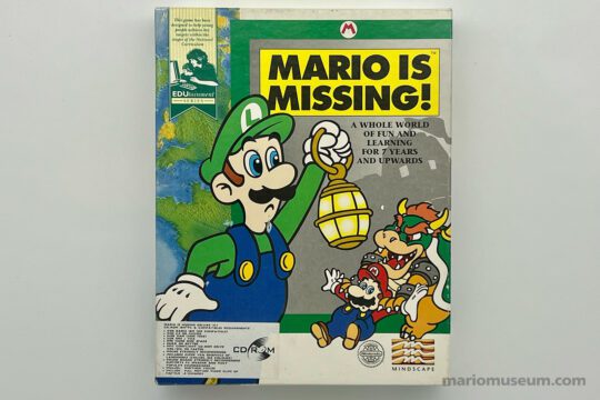 Mario Is Missing, PC (Front)