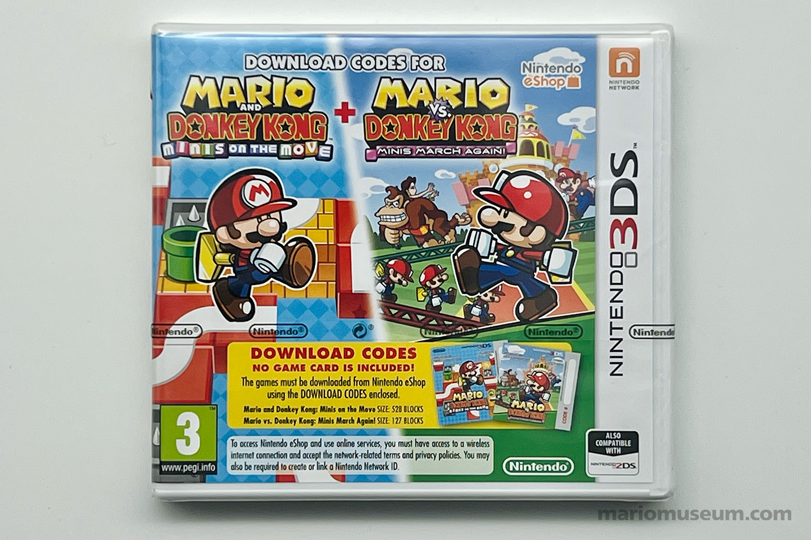 Mario and Donkey Kong: Minis on the Move + Mario vs. Donkey Kong: Minis March Again!, 3DS