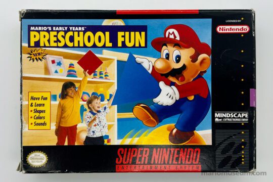 Mario's Early Years: Preschool Fun, SNES