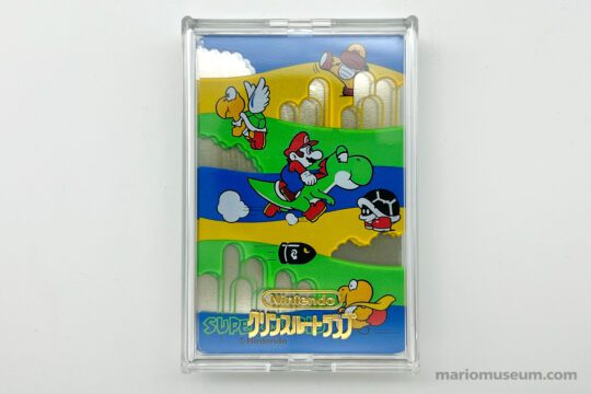 'Clean through' playing cards (Super Mario World Yoshi)