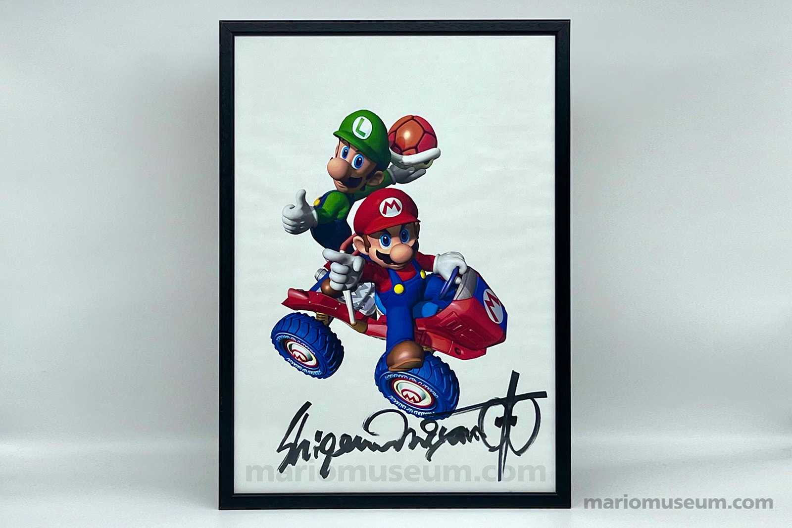 Shigeru Miyamoto signed print