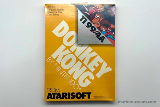 Donkey Kong, Texas Instruments TI 99/4A
