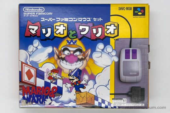 Mario & Wario (Super Famicom mouse set)