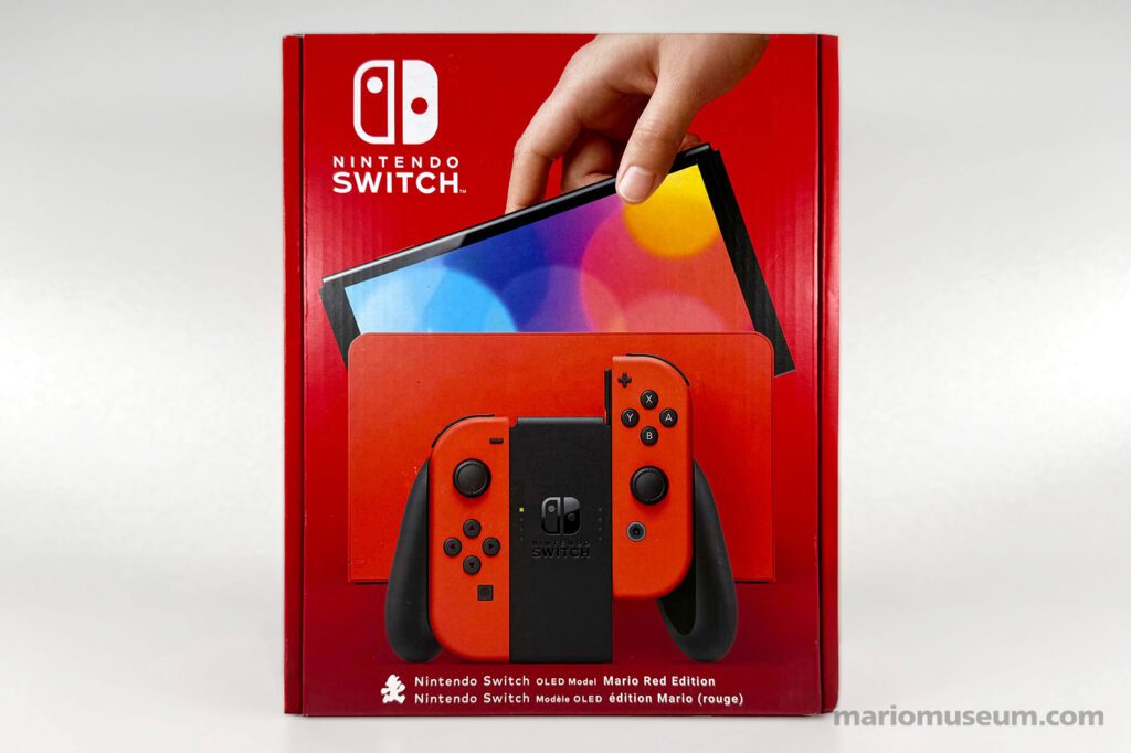 hardware switch oled mario red edition 01
