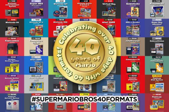 Mario's 40th anniversary celebrated in 40 formats