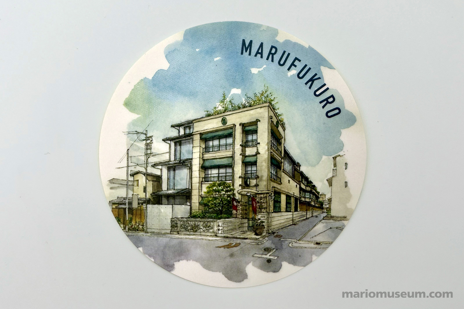 Sticker (v2) (Marufukuro hotel) - Mario Museum