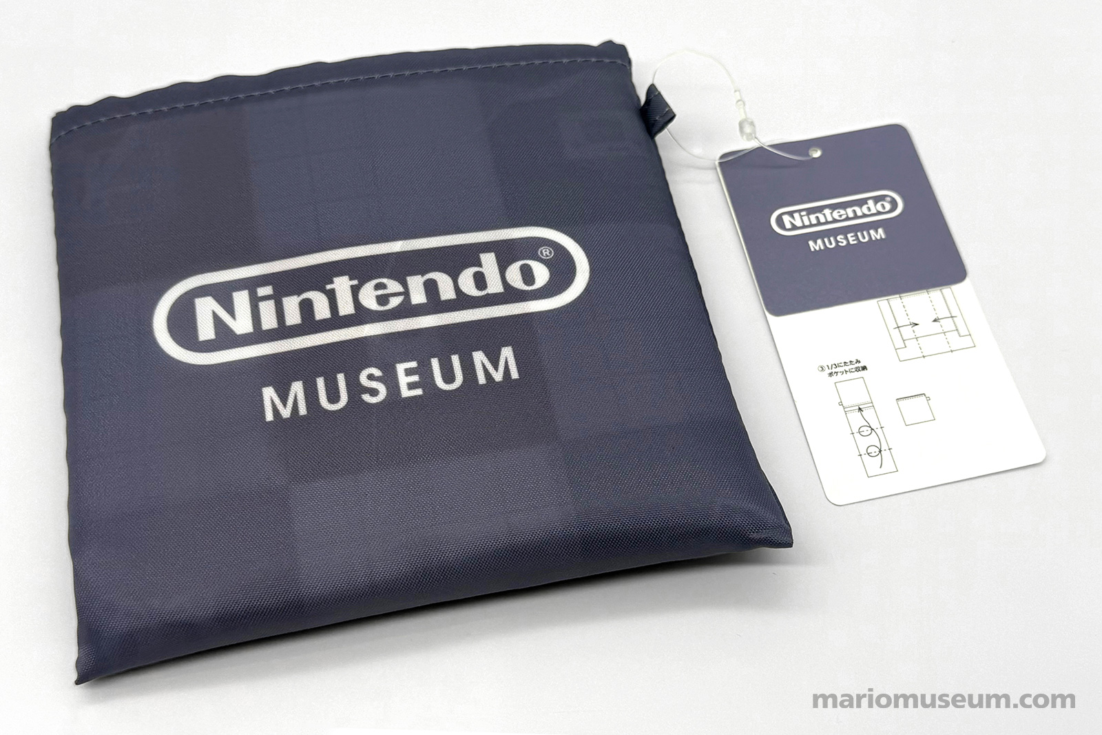 Nintendo Museum folding bag with pouch