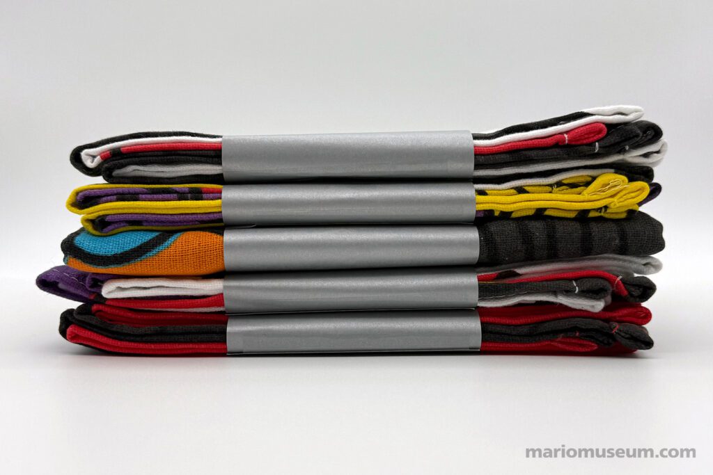 Mario hanafuda face towels