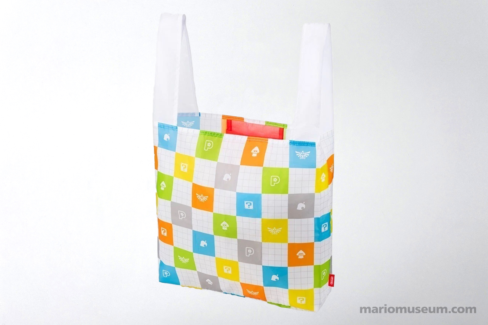 Nintendo Kyoto folding bag with pouch - Mario Museum