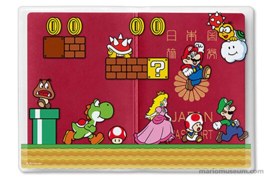 Super Mario Passport Cover (Mario Characters)